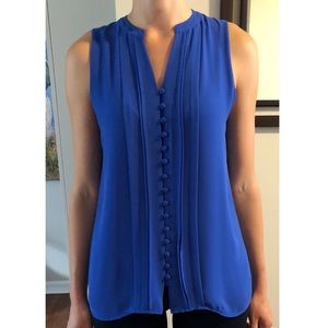 Naked Zebra Blue Blouse Size M